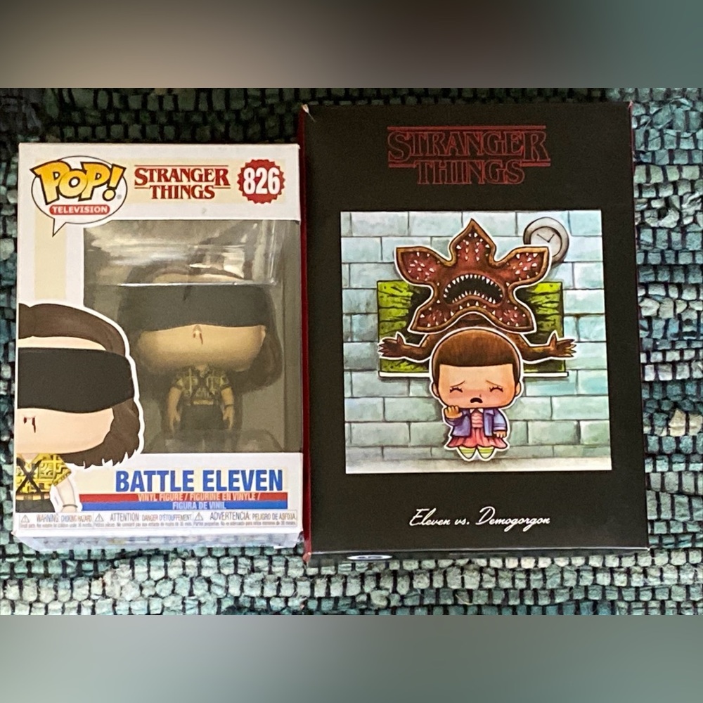 NEW Stranger Things Eleven Lot ~ Loot Crate (open box) And POP! (Never opened)